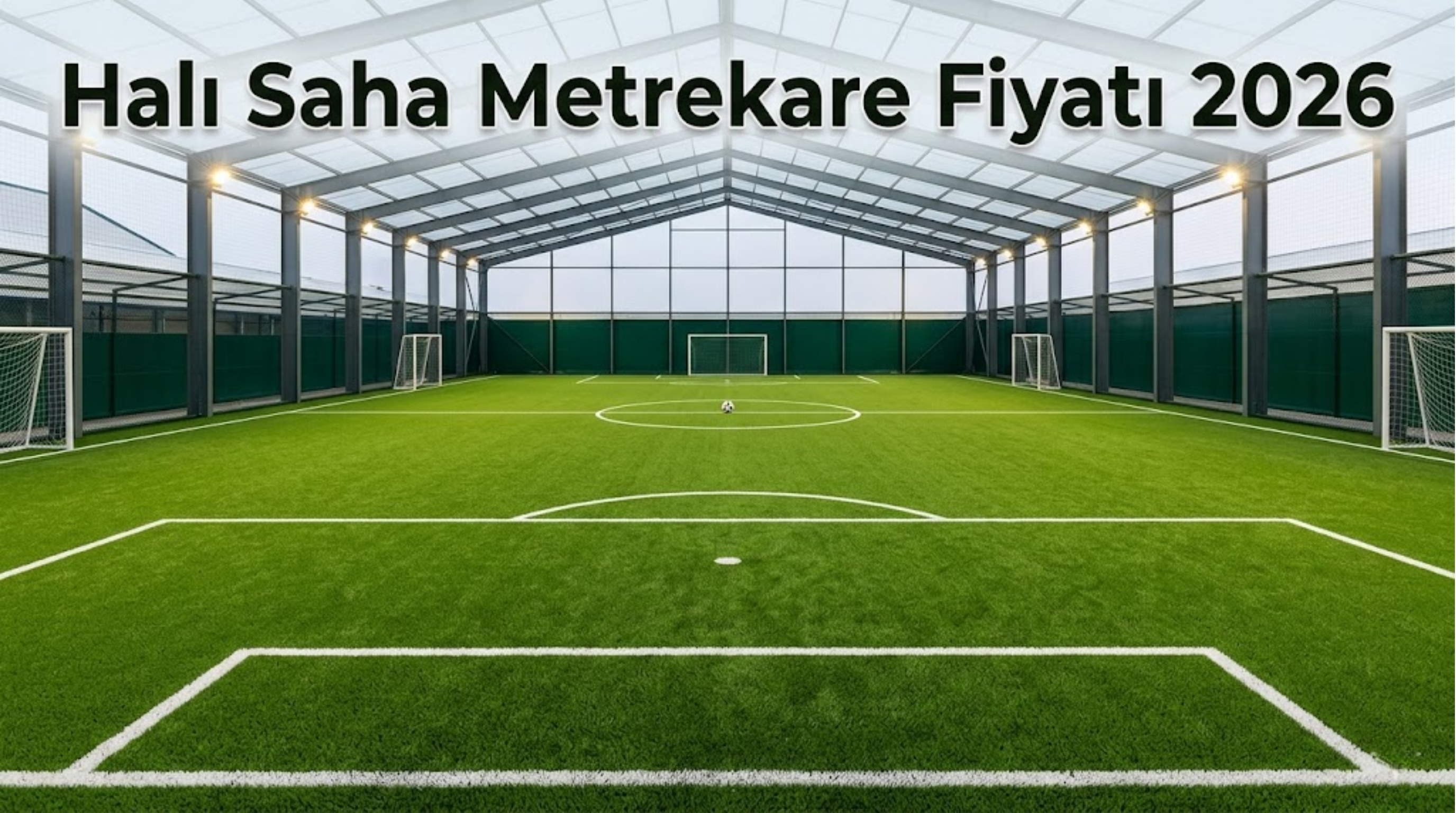 2026 güncel halı saha metrekare fiyatları ve yapım maliyeti tablosu